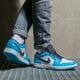 pánske tenisky (obuv) AIR JORDAN 1 LOW  553558-144 farba biela
