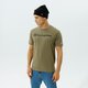 pánske tričko CHAMPION TRIČKO CREWNECK TRIČKO 214747gs044 farba khaki