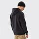 pánska mikina ADIDAS MIKINA S KAPUCŇOU TREFOIL LINEAR LABEL HOODIE hm2655 farba čierna