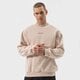 pánska mikina ADIDAS MIKINA TREFOIL LINEAR LABEL SWEATSHIRT hm2666 farba béžová