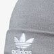 detská čiapka ADIDAS ČIAPKA ZIMNÁ TREFOIL BEANIE dh4296 farba sivá