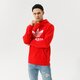 pánska mikina ADIDAS MIKINA S KAPUCŇOU TREFOIL HOODY he9500 farba červená