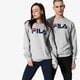 dámska mikina FILA MIKINA PURE CREW SWEAT U 681091b13 farba sivá