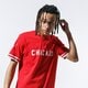 pánske tričko NEW ERA TRIČKO NBA WORDMARK TEE BULLS CHICAGO BULLS FDR 12123884 farba červená
