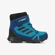 detská outdoorová obuv ADIDAS TERREX SNOW CF CP CW K s80884 farba tmavomodrá