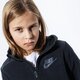 detská mikina NIKE MIKINA S KAPUCŇOU B NSW HOODIE FZ WINTERIZED bv4506-011 farba čierna