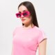 dámske tričko ADIDAS TRIČKO CROPPED TEE hm4712 farba ružová