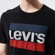 pánske tričko LEVI'S TRIČKO SPORTSWEAR LOGO GRAPHIC 396360050 farba čierna
