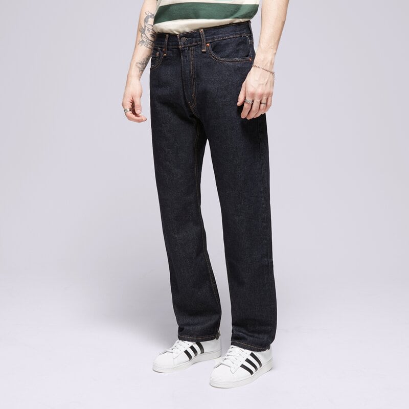 LEVI'S NOHAVICE  555 96 RELAXED   STRAIGHT DARK INDIGO