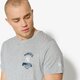 pánske tričko NEW ERA TRIČKO SS MLB TEAM BADGE TEE NY YANKEES LGH 11493672 farba sivá
