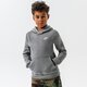 detská mikina NIKE MIKINA S KAPUCŇOU NIKE SPORTSWEAR CLUB BOY bv3757-091 farba sivá