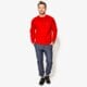 pánska mikina NIKE MIKINA M NSW CRW FLC AIR HRTG 809058657 farba červená