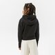 detská mikina NIKE MIKINA S KAPUCŇOU G NSW AIR FT CROP HOODIE GIRL dm8372-010 farba čierna