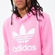 detská mikina ADIDAS MIKINA S KAPUCŇOU TREFOIL HOODIE GIRL hk0271 farba ružová