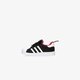 detské tenisky (obuv) ADIDAS SUPERSTAR 360 I q46305 farba čierna