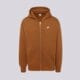 pánska mikina NIKE MIKINA S KAPUCŇOU M NK CLUB BB FZ HOODIE fn3861-270 farba hnedá