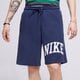 pánske šortky NIKE ŠORTKY  M NK CLUB FT SHORT APLQ ARCH fq4092-410 farba tmavomodrá