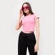 dámske tričko ADIDAS TRIČKO CROPPED TEE hm4712 farba ružová