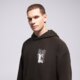 pánska mikina PROSTO MIKINA S KAPUCŇOU HOODIE SHADOW WASHED BLACK kl252mswe2051 farba sivá