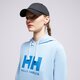 dámska mikina HELLY HANSEN MIKINA S KAPUCŇOU W HH LOGO HOODIE 33978627 farba modrá