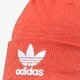 detská čiapka ADIDAS ČIAPKA ZIMNÁ TREFOIL BEANIE dh4297 farba oranžová