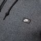 pánska mikina NIKE MIKINA AW77 FT HOODY SHOEBOX 678564065 farba sivá