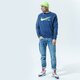 pánska mikina NIKE MIKINA M NSW CREW PRNT PACK BB dd9699-410 farba tmavomodrá