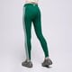 dámske nohavice ADIDAS NOHAVICE  3 STRIPES TIGHT ib7385 farba zelená