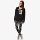 dámske nohavice NIKE NOHAVICE  LEG-A-SEE-AOP 678856010 farba čierna