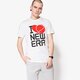 pánske tričko NEW ERA TRIČKO HEART NE WHT 11422870 farba biela