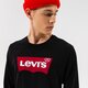 pánske tričko LEVI'S TRIČKO LS STD GRAPHIC TEE 360150013 farba čierna
