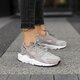 detské tenisky (obuv) NIKE HUARACHE RUN BG 654275029 farba sivá