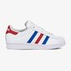 detské tenisky (obuv) ADIDAS SUPERSTAR J  fv3687 farba biela