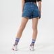 dámske šortky LEVI'S ŠORTKY  HIGH WAISTED MOM SHORT a1965-0001 farba modrá