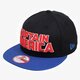 pánska šiltovka NEW ERA ČIAPKA HERO WORD 9FIFTY CAPITAN AMERICA 80038580 farba čierna