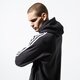 pánska mikina ADIDAS MIKINA 3-STRIPES HZ ed6050 farba čierna