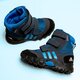 detská outdoorová obuv ADIDAS CW HOLTANNA SNOW CF I  bb1401 farba modrá