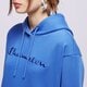 dámska mikina CHAMPION MIKINA S KAPUCŇOU HOODED SWEATSHIRT 116046bs071 farba modrá