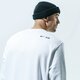 pánska mikina NIKE MIKINA M NSW CREW PRNT PACK BB dd9699-100 farba biela