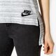 dámske tričko NIKE TRIČKO SS NSW AV15 TOP KNT 838954100 farba sivá