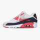 detské tenisky (obuv) NIKE AIR MAX 90 LEATHER (GS)  833376005 farba biela