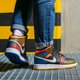 detské tenisky (obuv) AIR JORDAN 1 MID MMD dc4092-001 farba viacfarebná