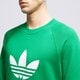 pánska mikina ADIDAS MIKINA TREFOIL CREW im4503 farba zelená