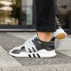 detské tenisky (obuv) ADIDAS EQT SUPPORT ADV SNAKE J by2152 farba sivá