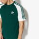 pánske tričko ADIDAS TRIČKO SS 3-STRIPES TEE cw1206 farba zelená