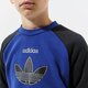 detská mikina ADIDAS MIKINA CREW BOY h31210 farba tmavomodrá