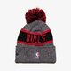 detská čiapka NEW ERA ČIAPKA NBA KNIT MARL CHI BULLS GRA/OTC 80524568 farba sivá