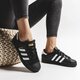 detské tenisky (obuv) ADIDAS SUPERSTAR FOUNDATION J b23642 farba čierna