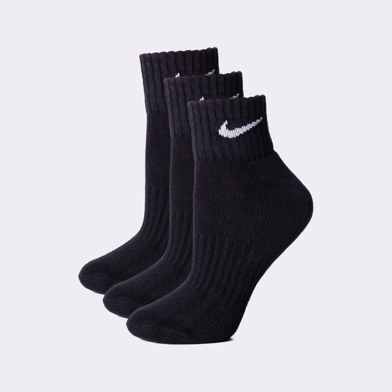 NIKE PONOŽKY CUSH QT 3PR