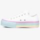 dámske tenisky (obuv) CONVERSE CHUCK TAYLOR ALL STAR LIFT 566156c farba biela